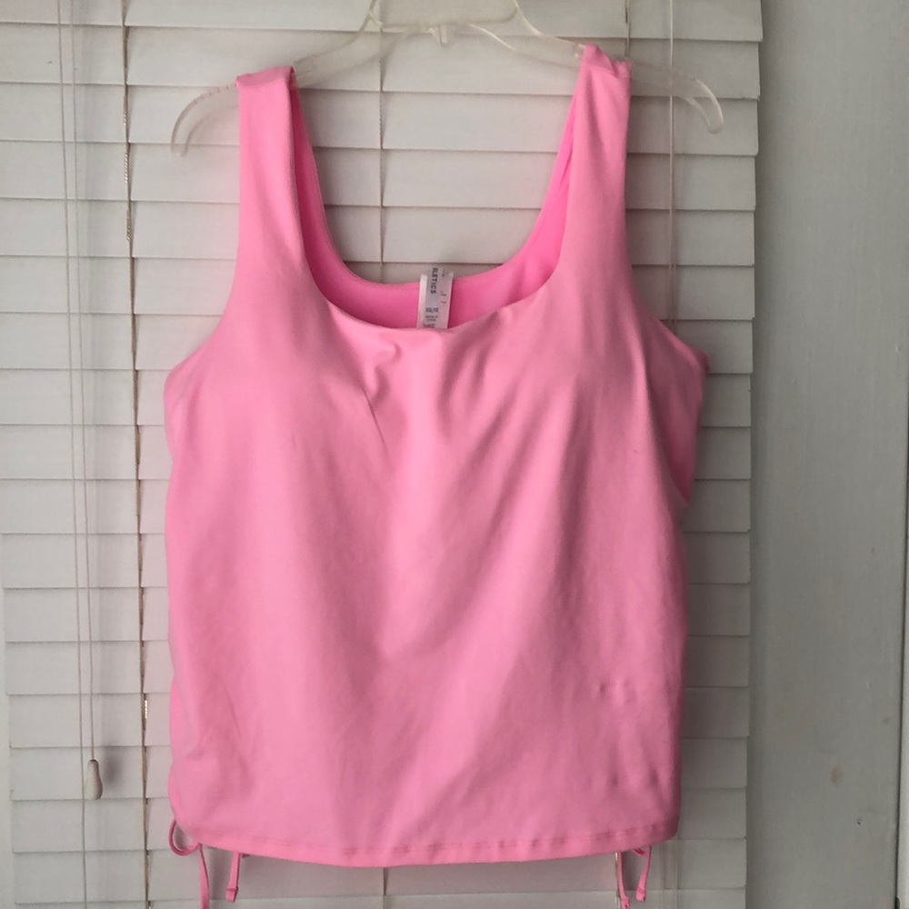 Fabletics Sports Bra Top Pink SZ XXL